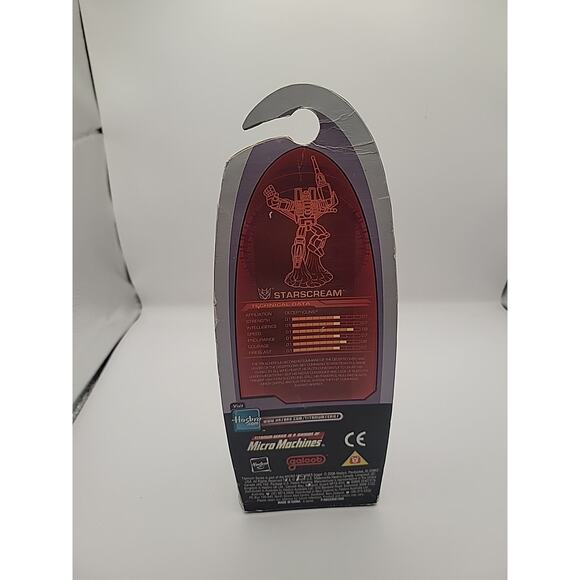 2006 Hasbro Micro Machines Titanium Series Transformers Starscream Die-Cast - Picture 3 of 7
